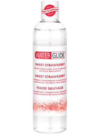Waterglide: Sweet Strawberry, Lube & Sensation Gel, 300 ml