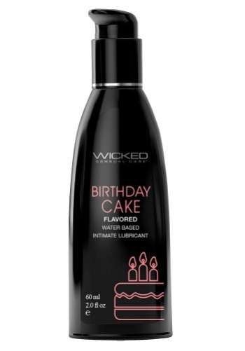 Wicked Aqua Birthday Cake Flavored Lubricant 60 ml
