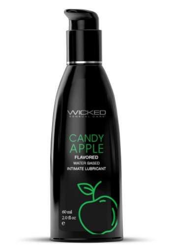 Wicked Aqua Candy Apple Flavored Lubricant 60 ml