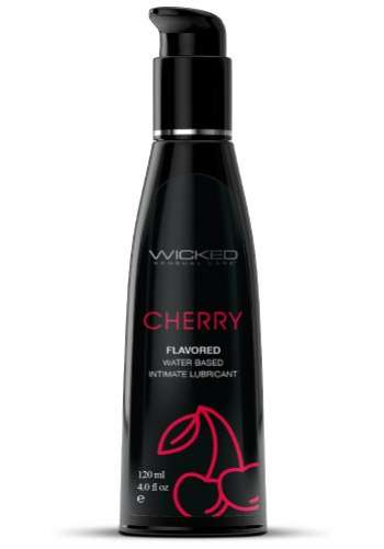 Wicked Aqua Cherry Flavored Lubricant 120 ml