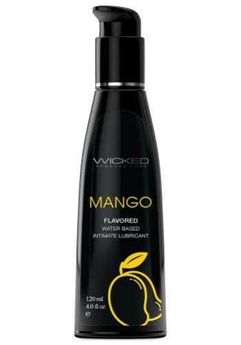 Wicked Aqua Mango Flavored Lubricant 120 ml