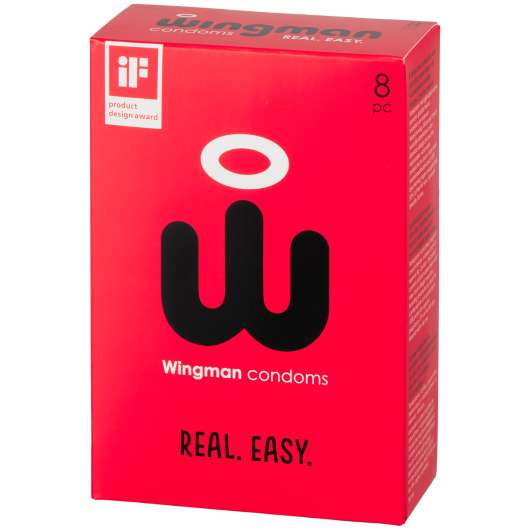 Wingman Kondomer 8-pack - Klar